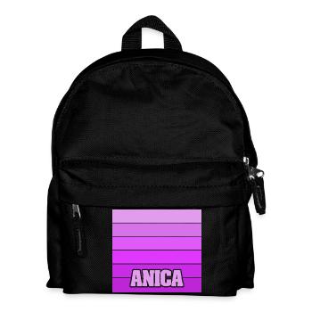 Geschenk für Entwurf - Kinder Rucksack - Schwarz - Vorne
