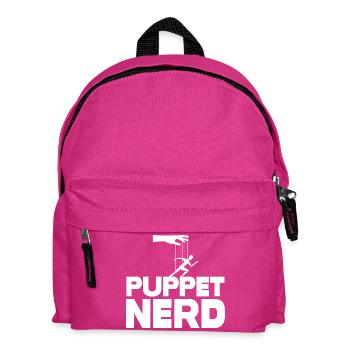 Puppet Nerd Marionette Runner - Kids' Backpack - fuchsia - Front