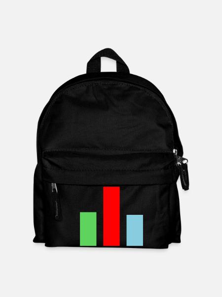 Statistiques du graphique à barres - Sac à dos Enfant - noir
