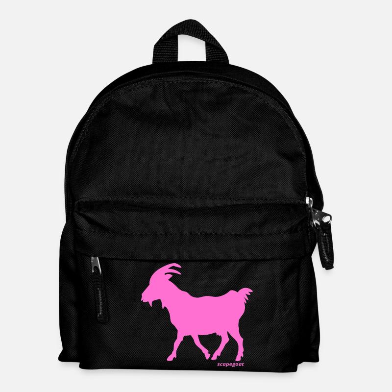 Scapegoat pink - Kids' Backpack - black