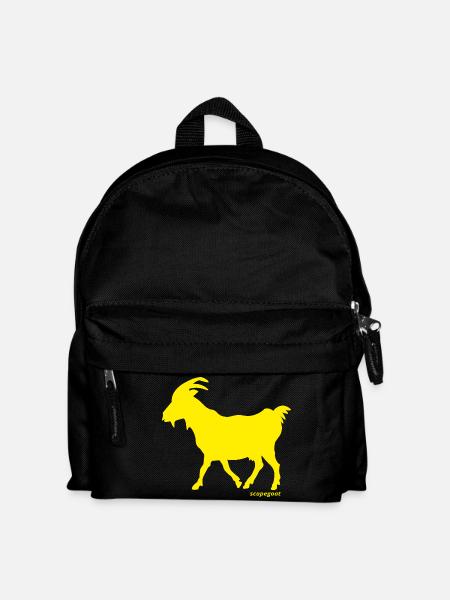 Goat GOAT scapegoat yellow - Kids' Backpack - black