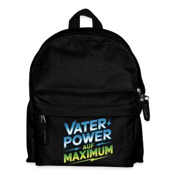 Père Pouvoir Au Maximum Don Père Père Enfants - Sac à dos Enfant - noir - Devant