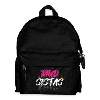 Mud sistas Schlammlauf Mud Run Muddy Race - Kids' Backpack - black - Front