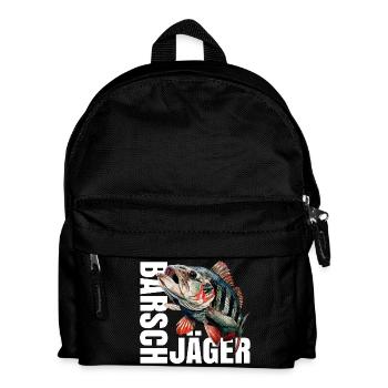 Barsch Jäger - Kinder Rucksack - Schwarz - Vorne