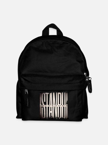 Istanbul - Kinder Rucksack - Schwarz