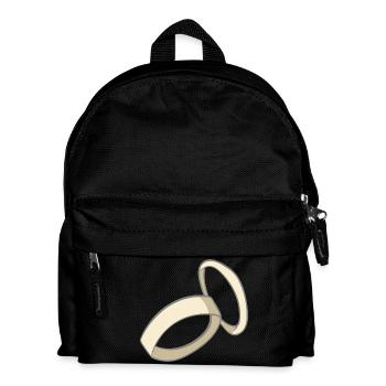 wedding - Kids' Backpack - black - Front