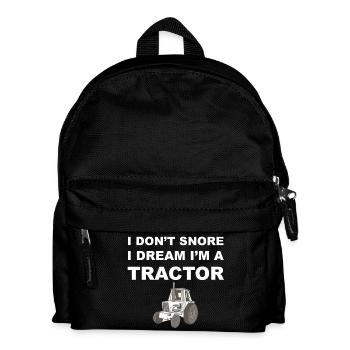 I don't snore, I dream. - Gift - Kids' Backpack - black - Front