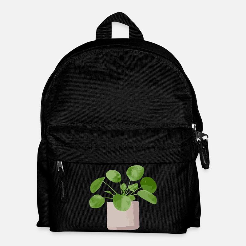 Pilea - Kinder Rucksack - Schwarz