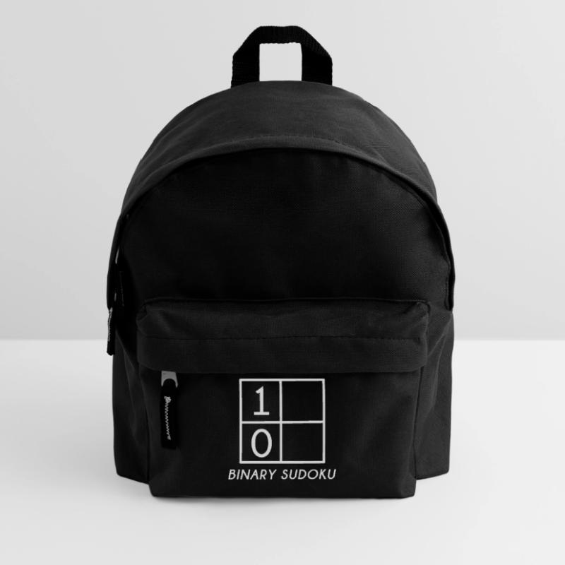 Sudoku Gift Binary Binary Nerd Number Game Kids' Backpack
