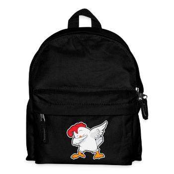 Dabbing poulet - Dab Dancing poulet - poulet - Sac à dos Enfant - noir - Devant