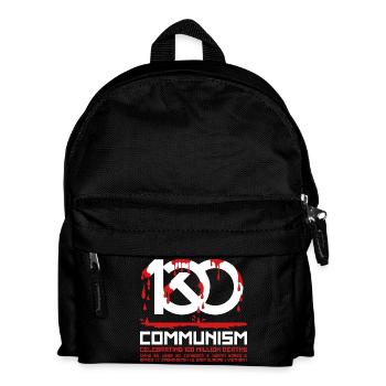 Communism, celebrating 100 million deaths - Kinder Rucksack - Schwarz - Vorne