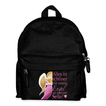 Engel an meiner Seite - Sonja Ariel von Staden - Kinder Rucksack - Schwarz - Vorne