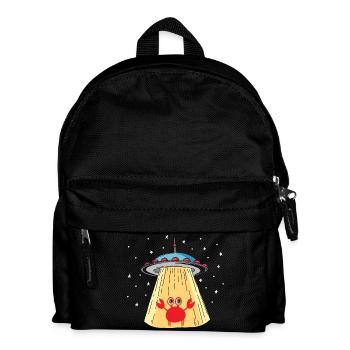 Außerirdischer Krabbenbesucher - Kinder Rucksack - Schwarz - Vorne