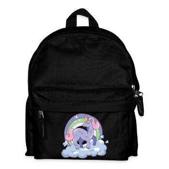 Unicorn on cloud nine - Kids' Backpack - black - Front