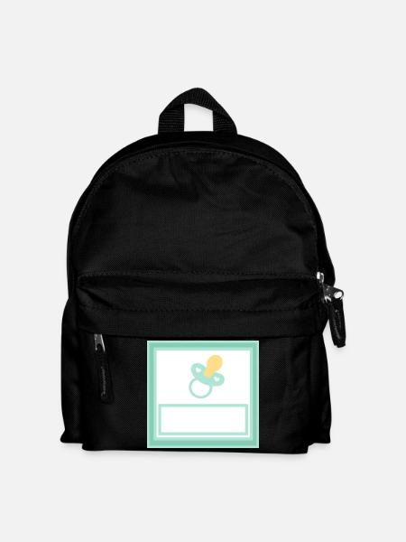 Personnalisez votre propre modèle de bébé - Sac à dos Enfant - noir