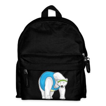 Polar Bear Jogger Jogging Sports - Kids' Backpack - black - Front