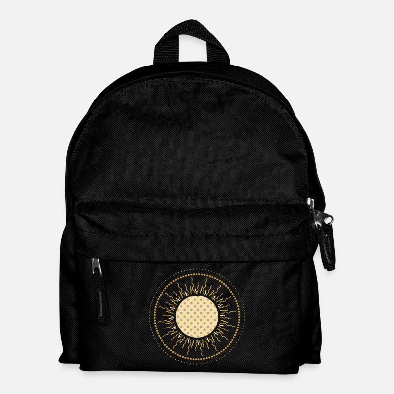 Méditation - Soleil - rayonner hors de vous-même - Sac à dos Enfant - noir