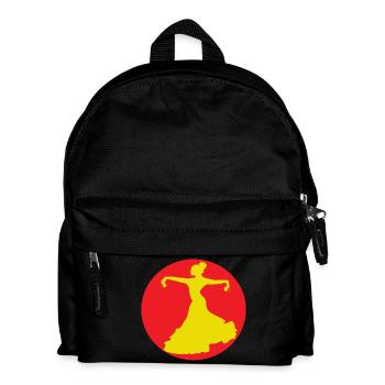 Flamenco dancer from Andalusia - Kids' Backpack - black - Front