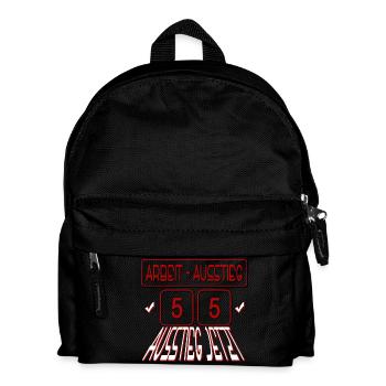 AT 55 à REENTE - Sortie de travaux - sortie maintenant - Sac à dos Enfant - noir - Devant