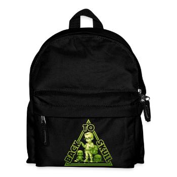 Back to school - green - Kids' Backpack - black - Front
