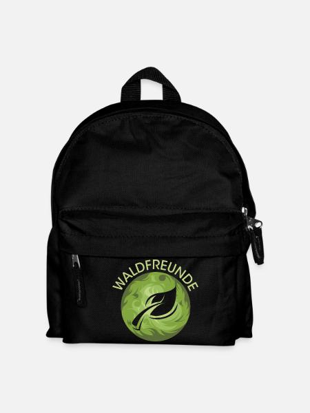 Forest Friends Leaf Nature Nature Nature Forest Protection - Kids' Backpack - black