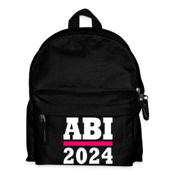 Abi 2024 - Kinder Rucksack - Schwarz - Vorne