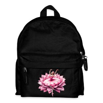 Ballet dancer with tutu - Kids' Backpack - black - Front