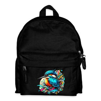 Martin-pêcheur - Sac à dos Enfant - noir - Devant