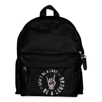 Devils Horns Metal Don’t Be A Lady Festival Saying - Sac à dos Enfant - noir - Devant