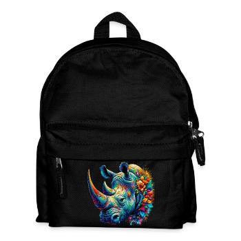 Rhinoceros - Kids' Backpack - black - Front