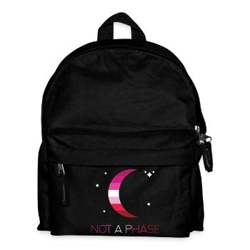LGBTQ Pride Month - Keine Phase - Lesbisch - Kinder Rucksack - Schwarz - Vorne
