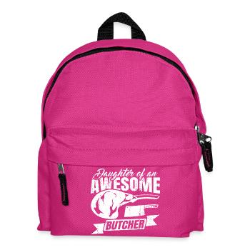 Metzger Tochter - Kinder Rucksack - Fuchsia - Vorne