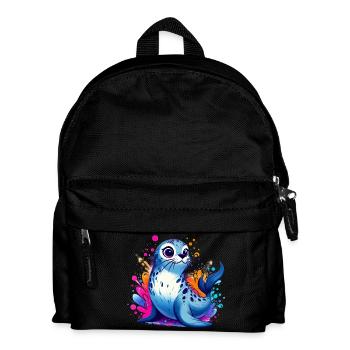 Siegel - Kinder Rucksack - Schwarz - Vorne