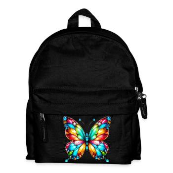 Butterfly - Kids' Backpack - black - Front