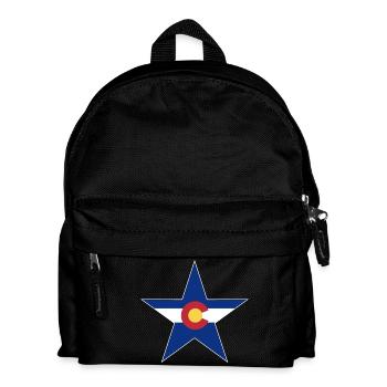 Colorado Fan T-Shirt – Mountains & Adventure - Kids' Backpack - black - Front