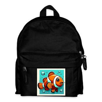 Clownfish - Kids' Backpack - black - Front