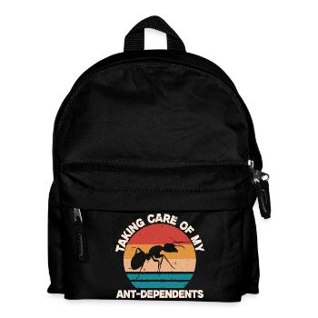 Ant Breeding Ant Breeder Ants - Kids' Backpack - black - Front