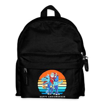Hanoukka Hanoukka Hanoukka Noël - Sac à dos Enfant - noir - Devant