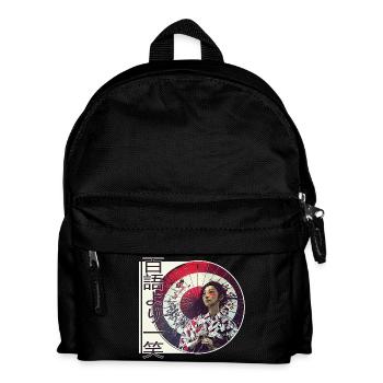 Sagesse japonaise - Le sourire en vaut la peine - Sac à dos Enfant - noir - Devant