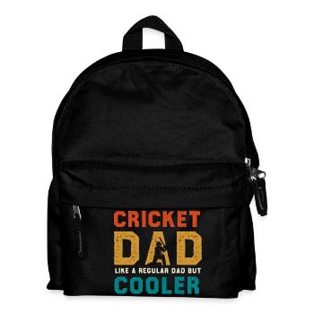 Cricket Dad Cooler - Kids' Backpack - black - Front