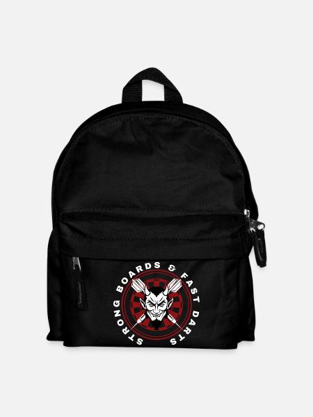 DARTS, DARTBOARD AND DEVIL - Kinder Rucksack - Schwarz