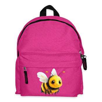Biene - Kinder Rucksack - Fuchsia - Vorne