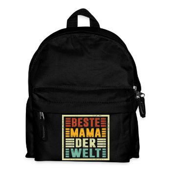 La meilleure maman du monde offre Noël - Sac à dos Enfant - noir - Devant