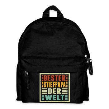 Le meilleur beau-père du monde offre Noël - Sac à dos Enfant - noir - Devant