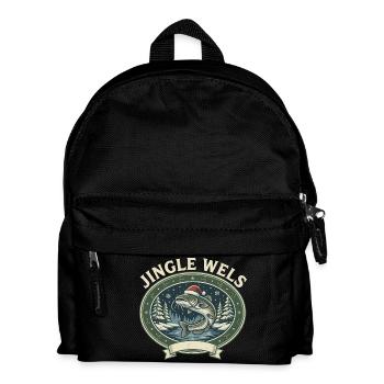 Catfish Fishing Christmas - The Fun Gift! - Kids' Backpack - black - Front