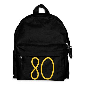 80 - Kids' Backpack - black - Front