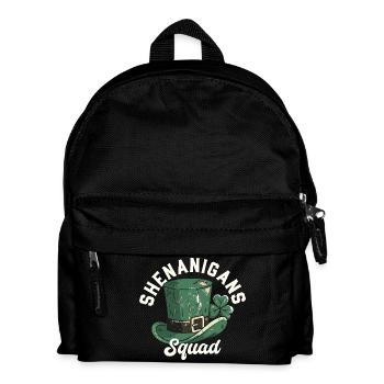 Shenanigans Squad Leprechaun-Hut - Kinder Rucksack - Schwarz - Vorne