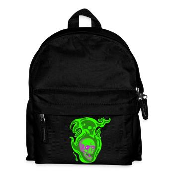 nebula skull - Kids' Backpack - black - Front