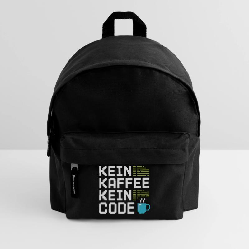 Kein Kaffee Kein Code Programmierer Informatiker Kinder Rucksack