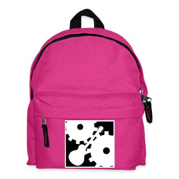 Rock against the Machine - Kids' Backpack - fuchsia - Front